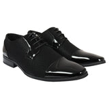 Meeste mustad paeltega Derby kingad