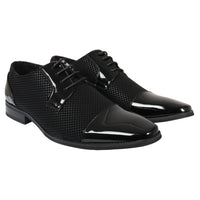 Meeste mustad paeltega Derby kingad