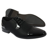 Meeste mustad paeltega Derby kingad