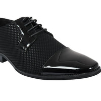 Meeste mustad paeltega Derby kingad