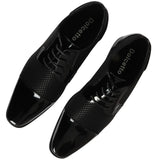 Meeste mustad paeltega Derby kingad