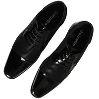 Meeste mustad paeltega Derby kingad