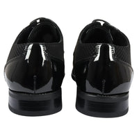 Meeste mustad paeltega Derby kingad