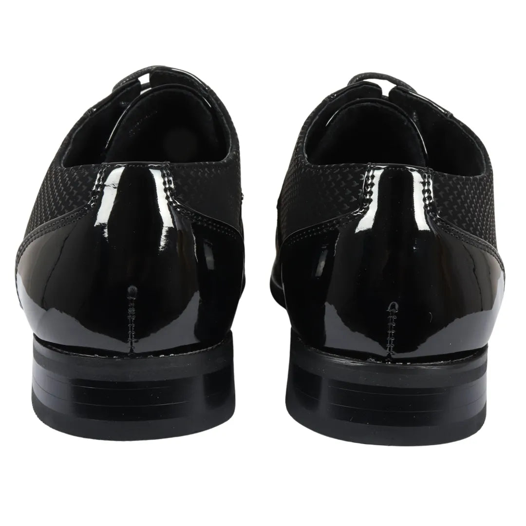 Meeste mustad paeltega Derby kingad