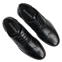 Meeste mustad brogue-kingad