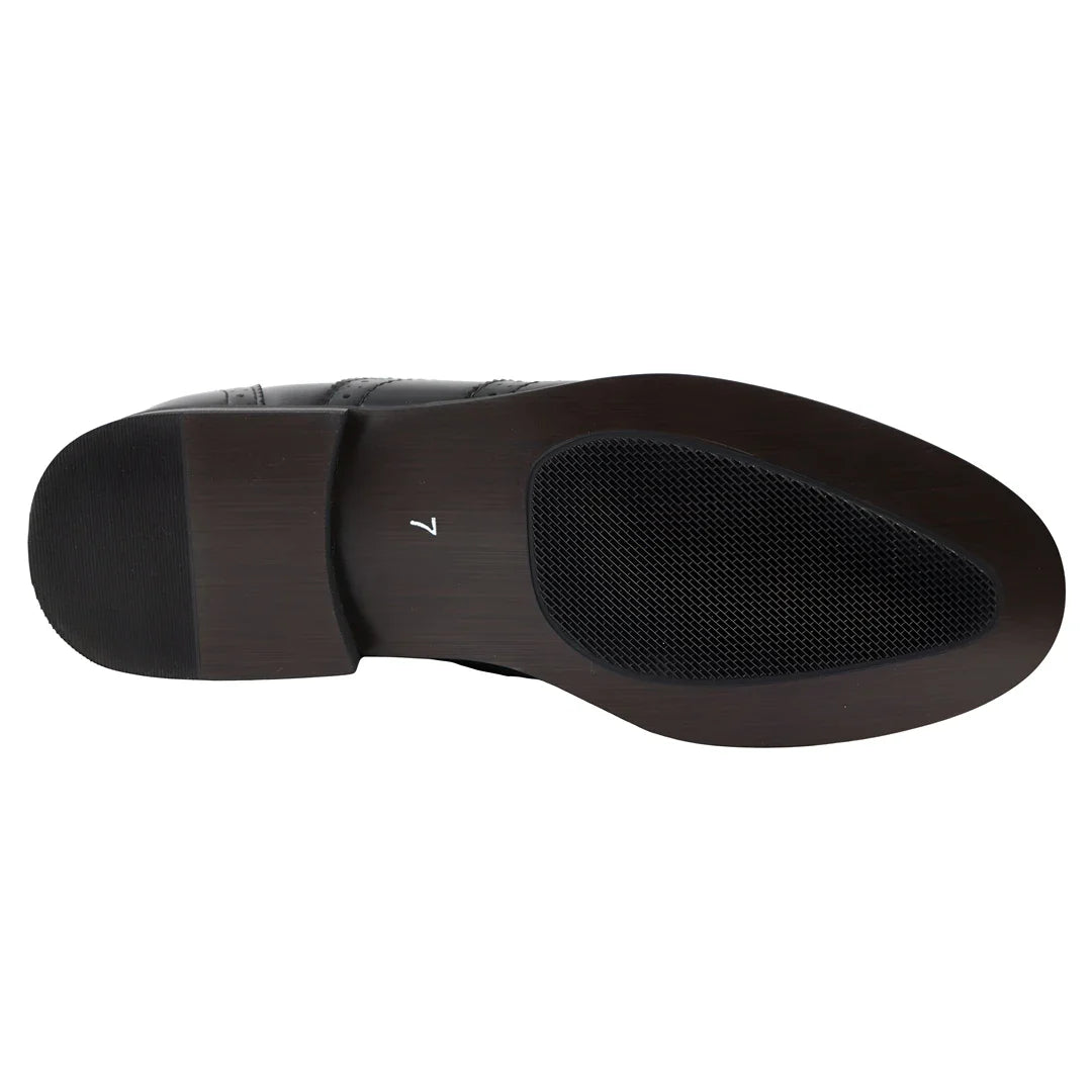 Meeste mustad brogue-kingad