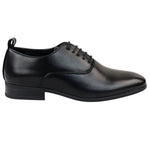 Meeste paeltega mustad Derby Oxfordi kingad
