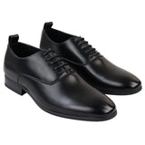 Meeste paeltega mustad Derby Oxfordi kingad