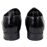 Meeste paeltega mustad Derby Oxfordi kingad