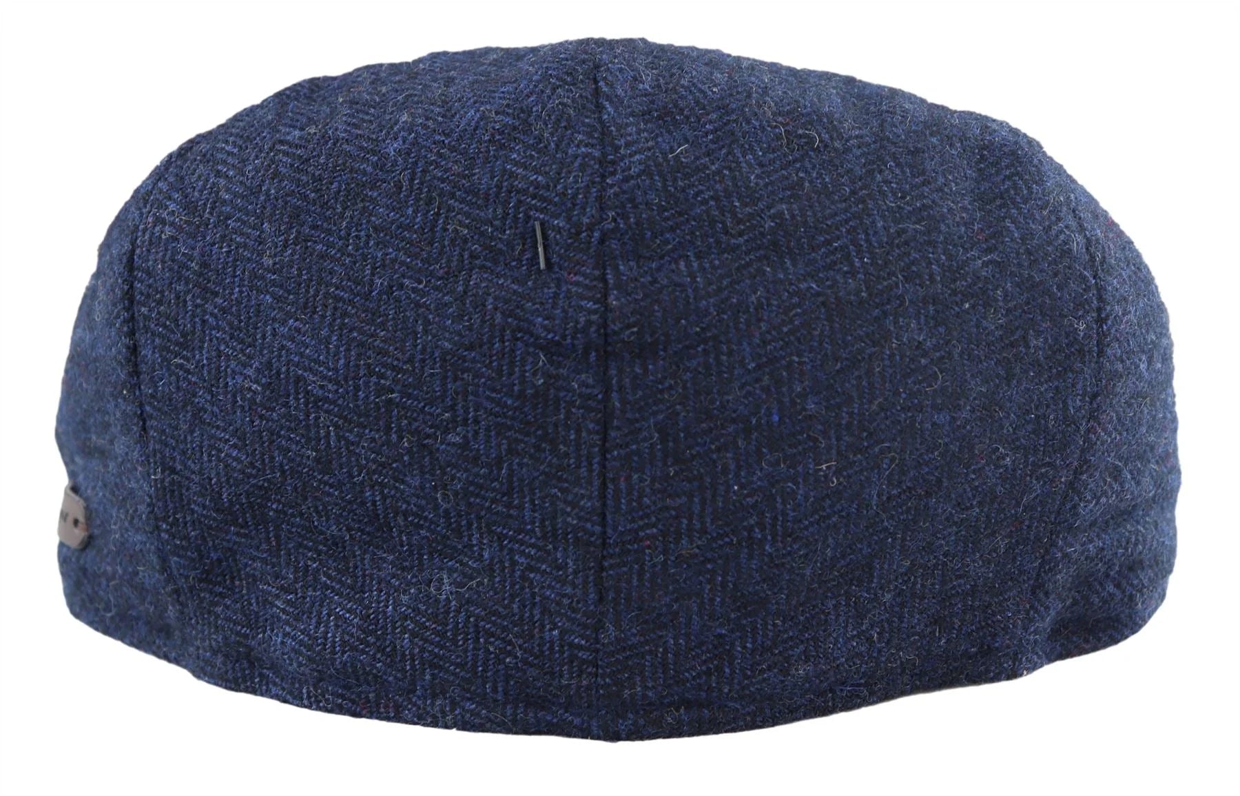 Meeste lameda nokaga villane kalasabamustriga tumesinine tviidmüts, klassikaline 1920ndate unisex Del Boy