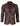 Meeste Slim Fit pruun nahast bleiser