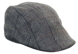 Marc Darcy DX7 meeste tviidist vintage retro vanaisa lamedate mütsidega mütsid Peaky Blinders Check Classic