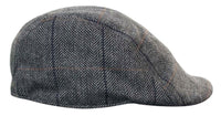 Marc Darcy DX7 meeste tviidist vintage retro vanaisa lamedate mütsidega mütsid Peaky Blinders Check Classic