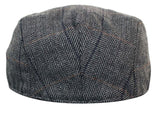 Marc Darcy DX7 meeste tviidist vintage retro vanaisa lamedate mütsidega mütsid Peaky Blinders Check Classic