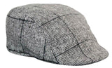 Marc Darcy Kristian meeste tviidist vintage retro vanaisa lamedate mütsidega mütsid Peaky Blinders Check Classic