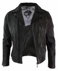 Ehtne nahk, vintage-stiilis pestud pruun, must, burgundiapunane, sinine, puidust biker-meeste jope, risti lukuga, retro vabaaja-zuulu pruun