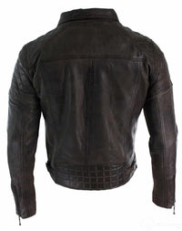 Ehtne nahk, vintage-stiilis pestud pruun, must, burgundiapunane, sinine, puidust biker-meeste jope, risti lukuga, retro vabaaja-zuulu pruun