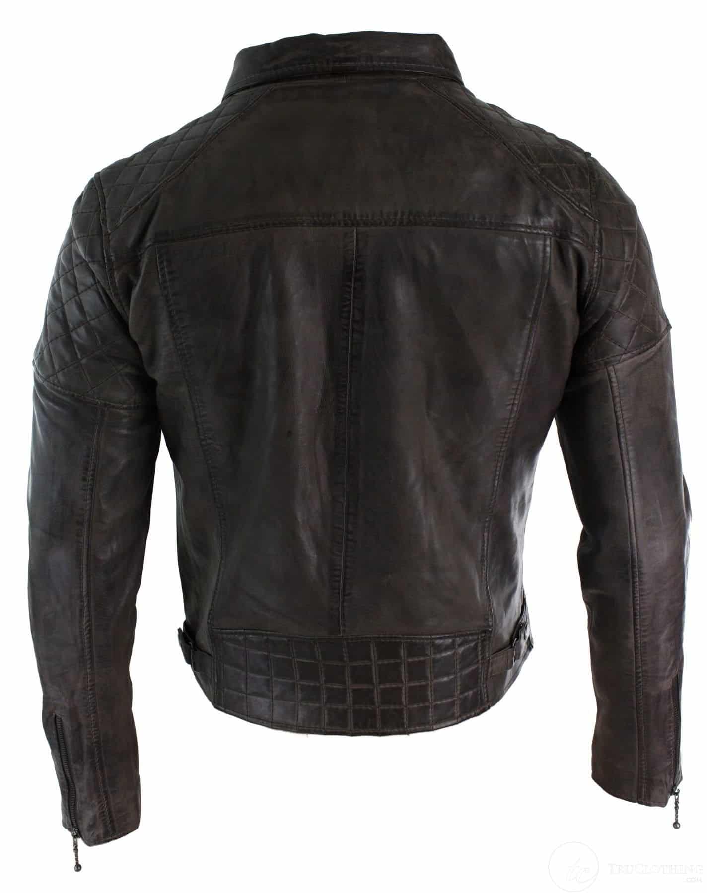 Ehtne nahk, vintage-stiilis pestud pruun, must, burgundiapunane, sinine, puidust biker-meeste jope, risti lukuga, retro vabaaja-zuulu pruun