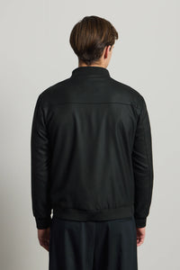 Meeste must minimalistlik bomberjakk