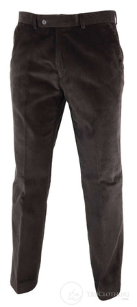 Meeste pruunid velvetist sukad