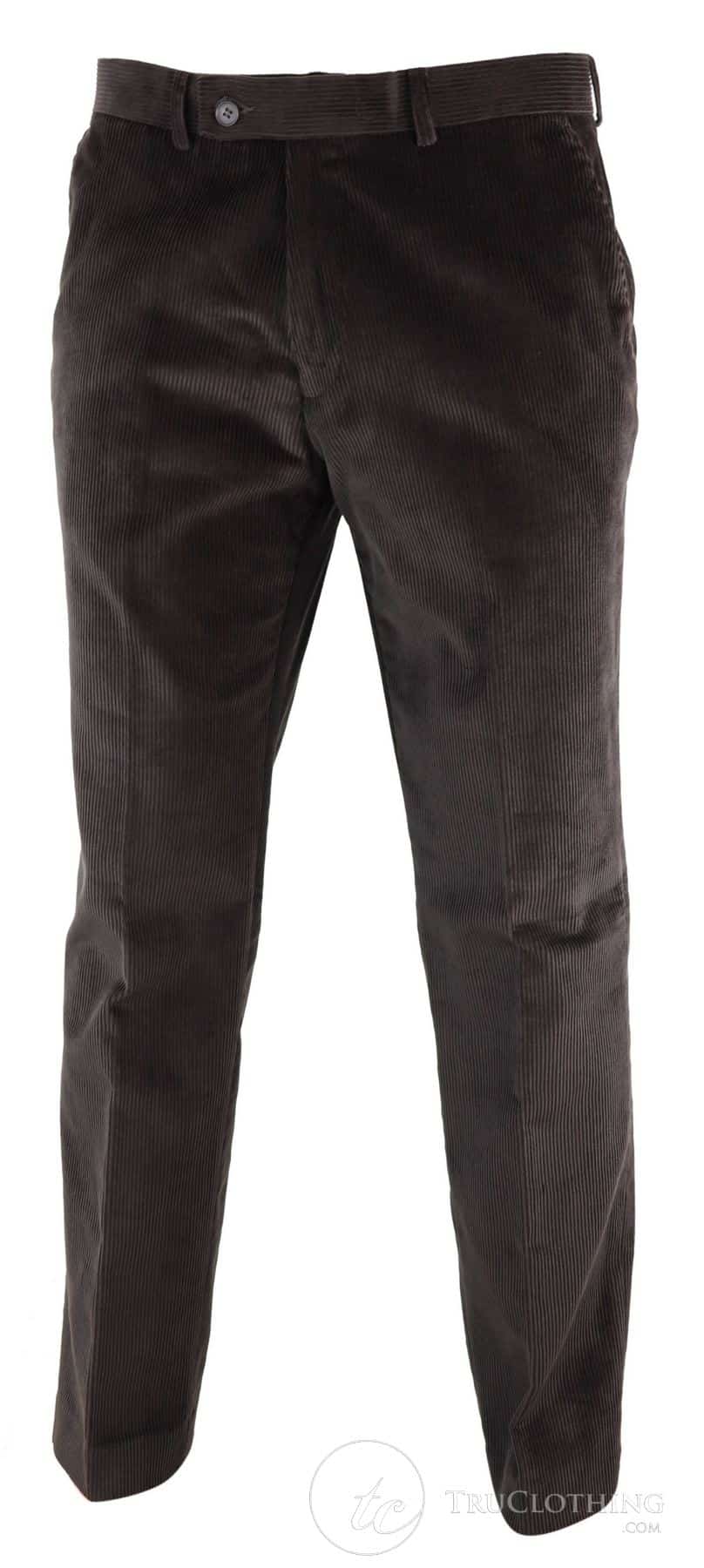 Meeste pruunid velvetist sukad