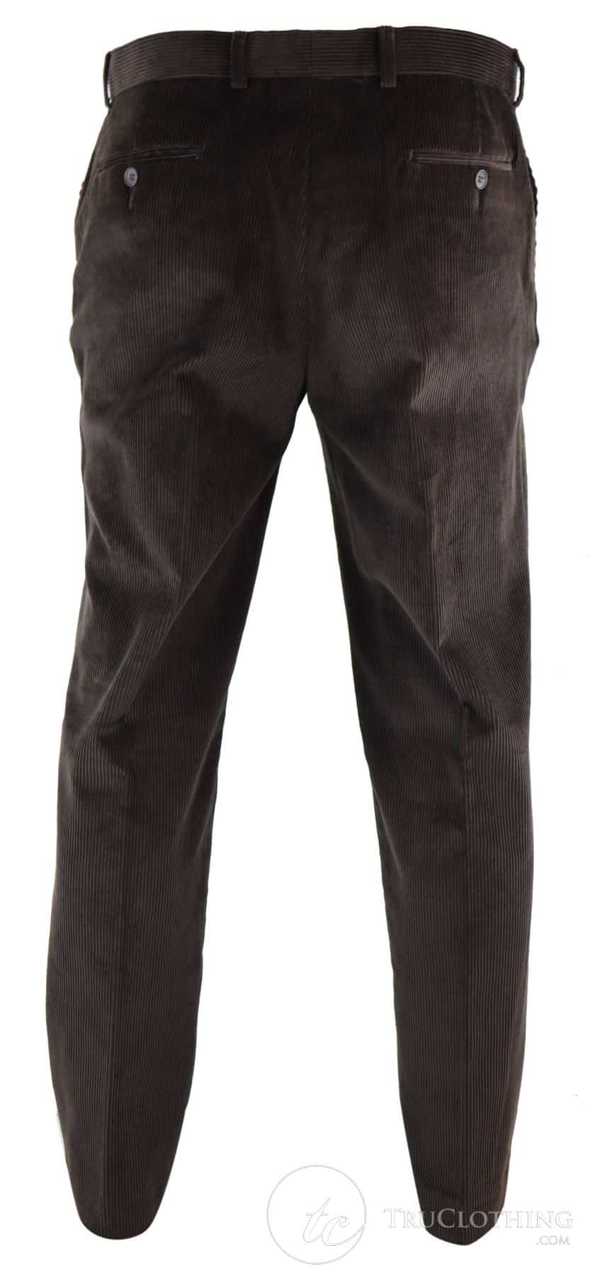 Meeste pruunid velvetist sukad