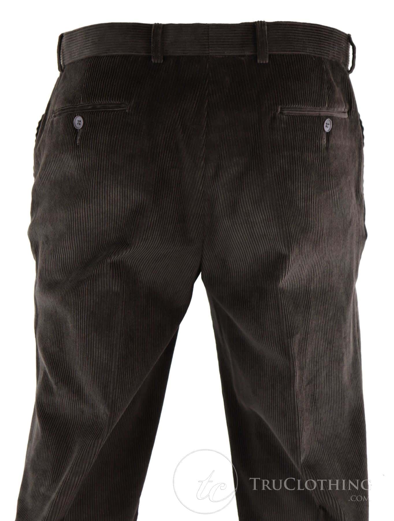 Meeste pruunid velvetist sukad