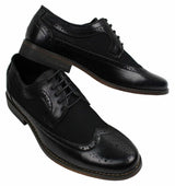 Meeste nahkkingad, Itaalia disainer, elegantsed vabaaja kingad, pruunid, mustad, tumesinised, retro