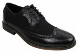 Meeste nahkkingad, Itaalia disainer, elegantsed vabaaja kingad, pruunid, mustad, tumesinised, retro