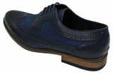 Meeste nahkkingad, Itaalia disainer, elegantsed vabaaja kingad, pruunid, mustad, tumesinised, retro