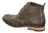 Meeste pruunid paeltega brogue-saapad - Cavani Sava