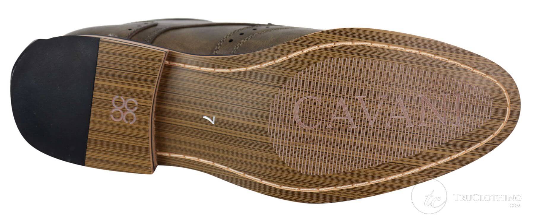 Meeste pruunid paeltega brogue-saapad - Cavani Sava