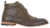Meeste pruunid paeltega brogue-saapad - Cavani Sava