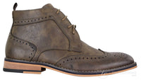 Meeste pruunid paeltega brogue-saapad - Cavani Sava