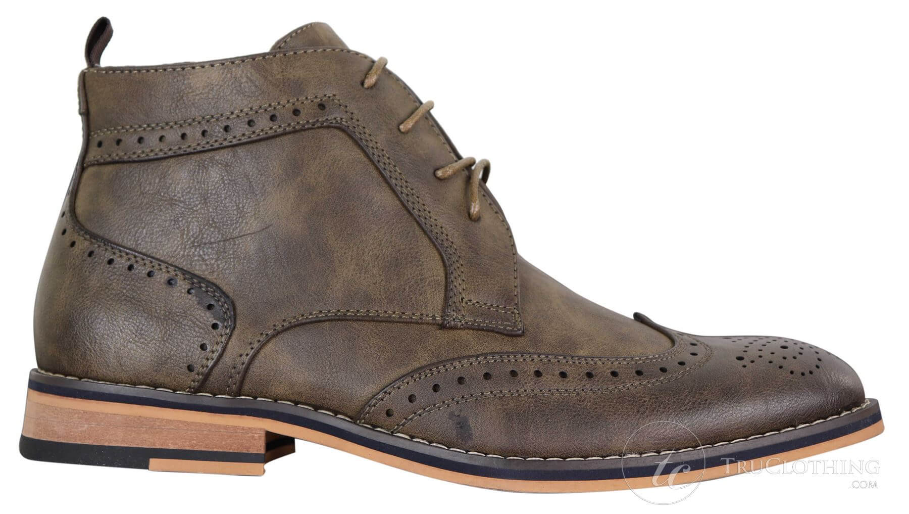 Meeste pruunid paeltega brogue-saapad - Cavani Sava