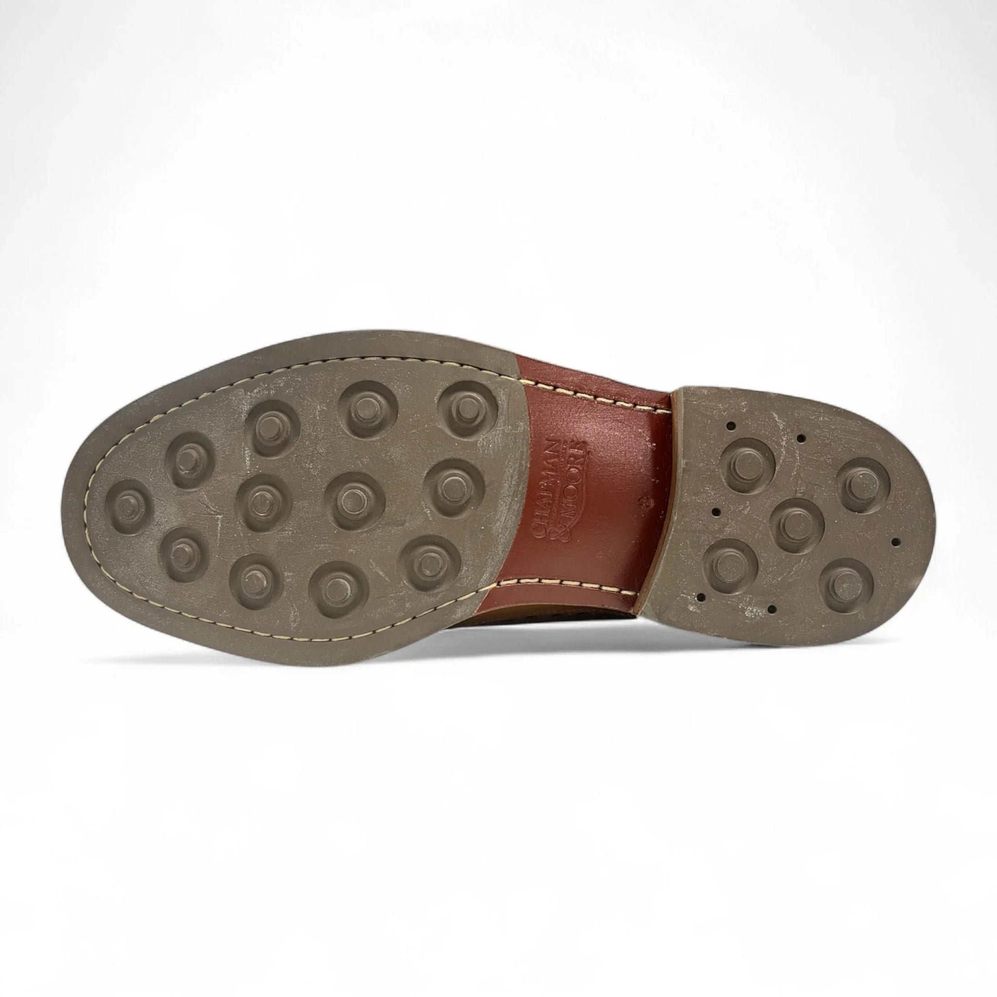 Meeste pruunid nahast brogue-nahast kingad