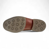 Meeste pruunid seemisnahast brogue-kingad