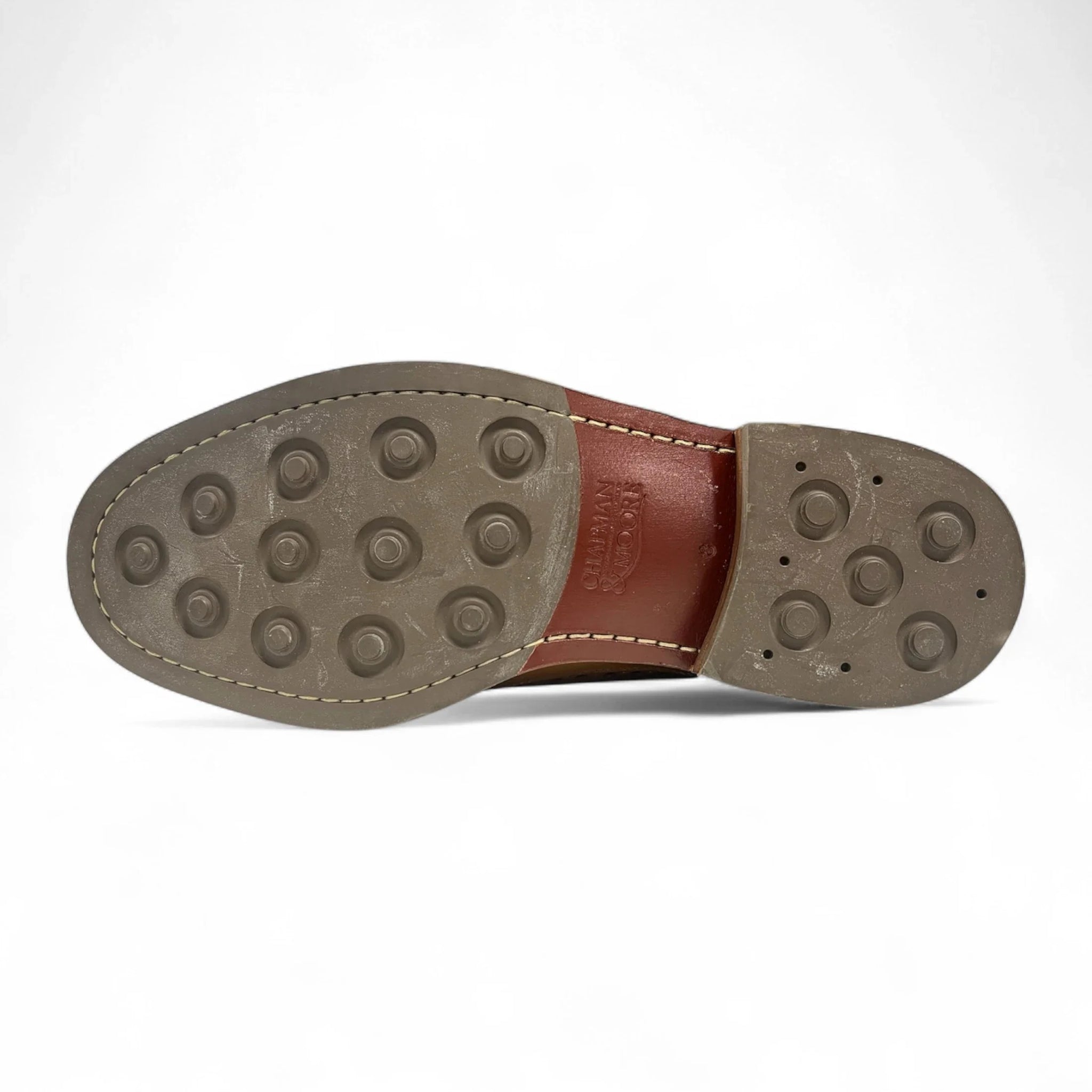 Meeste pruunid seemisnahast brogue-kingad