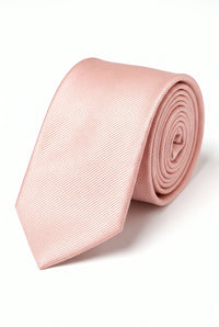 Meeste õhuke roosa lips (6 cm)