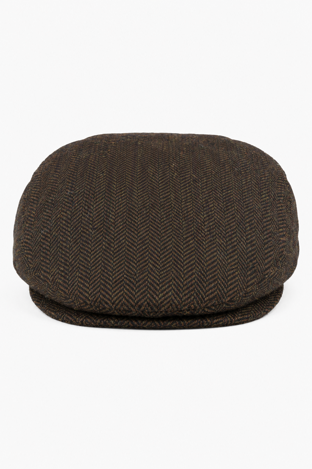 Meeste lame nokamüts villast kalasabamustriga pruunist tviidist, klassikaline 1920ndate unisex Del Boy