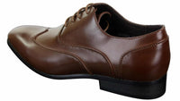 Meeste nahast paeltega brogue-kingad Itaalia disainerist, elegantsed, pidulikud ja klassikalised, retro-stiilis kingad.