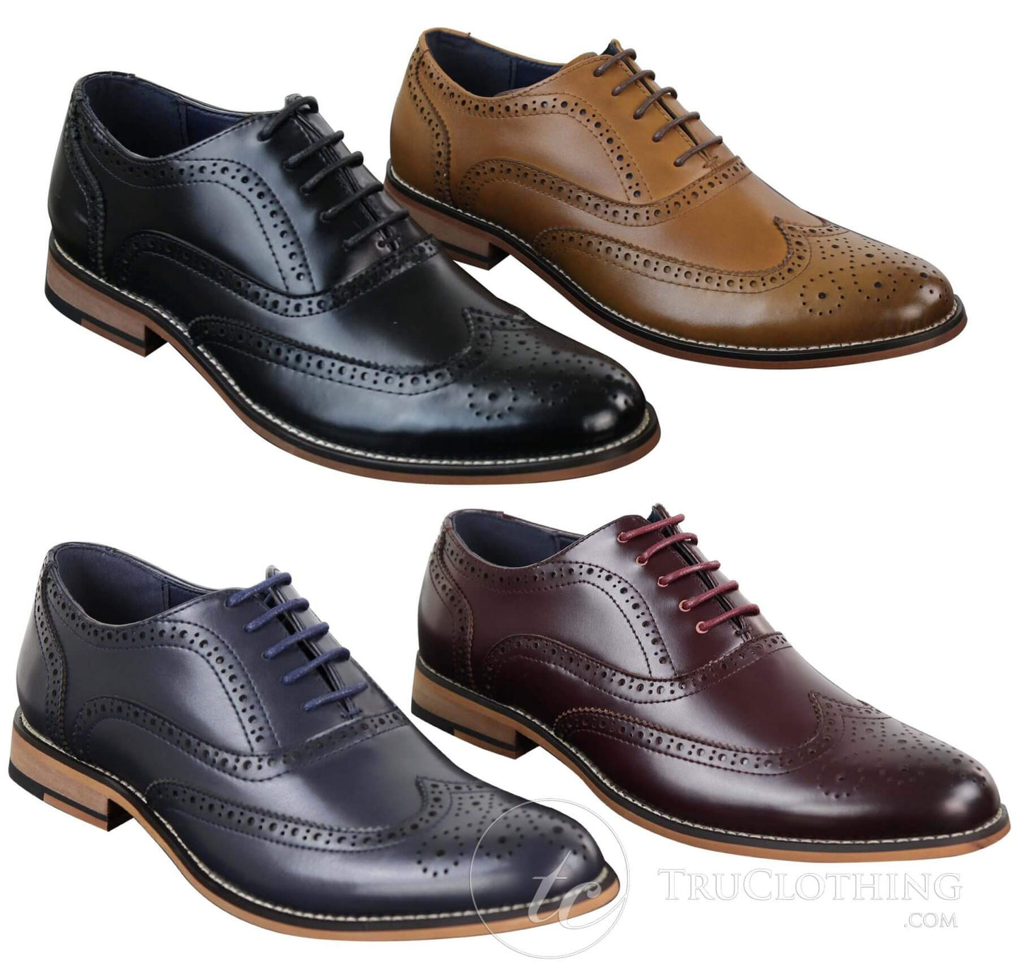Meeste päris nahast paeltega Gatsby Brouges nutikad disaineri retro-vintage kingad