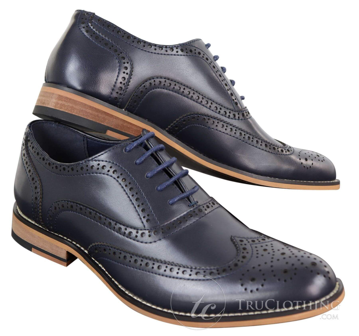 Meeste päris nahast paeltega Gatsby Brouges nutikad disaineri retro-vintage kingad