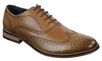 Meeste päris nahast paeltega Gatsby Brouges nutikad disaineri retro-vintage kingad