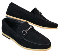 Meeste libisevad pandlaga Horsebit autokingad Loafers Retro Smart Casual Seemisnahast