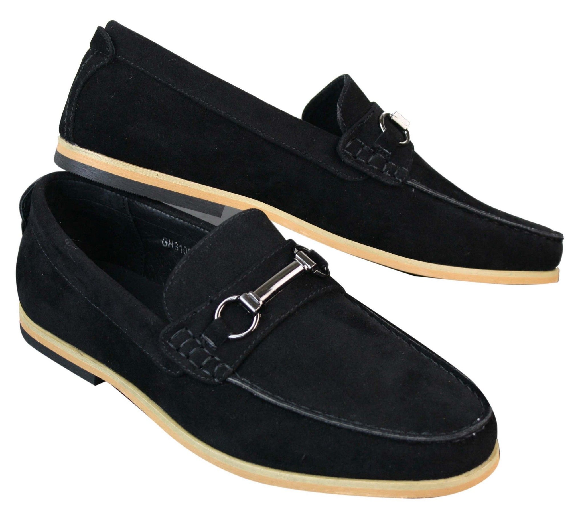 Meeste libisevad pandlaga Horsebit autokingad Loafers Retro Smart Casual Seemisnahast