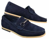 Meeste libisevad pandlaga Horsebit autokingad Loafers Retro Smart Casual Seemisnahast