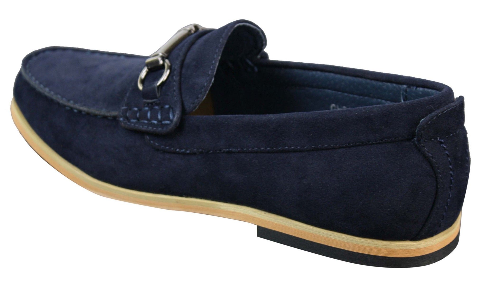 Meeste libisevad pandlaga Horsebit autokingad Loafers Retro Smart Casual Seemisnahast