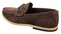 Meeste libisevad pandlaga Horsebit autokingad Loafers Retro Smart Casual Seemisnahast