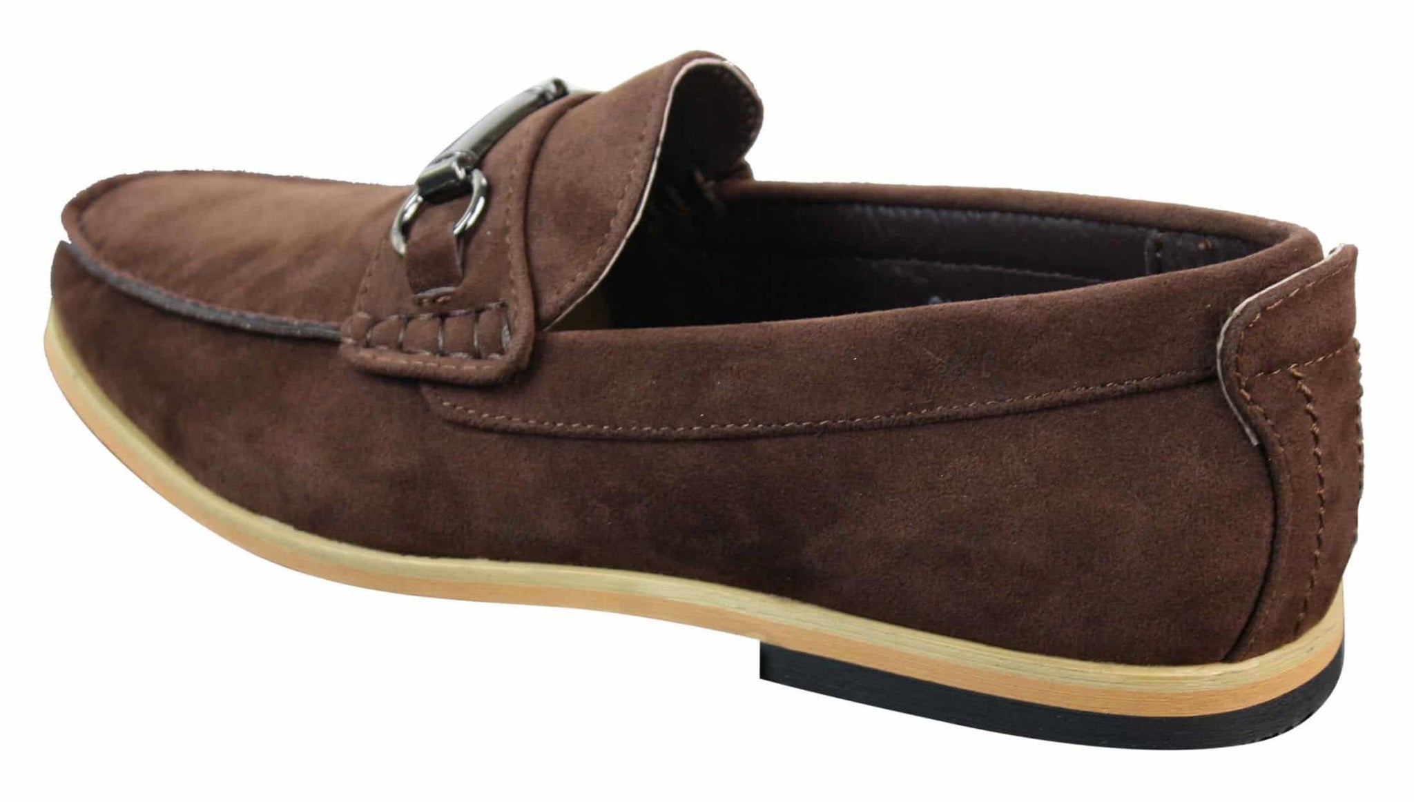 Meeste libisevad pandlaga Horsebit autokingad Loafers Retro Smart Casual Seemisnahast